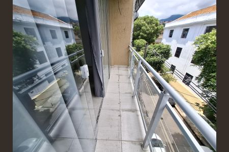 Varanda  de apartamento para alugar com 1 quarto, 35m² em Cidade Nova, Rio de Janeiro