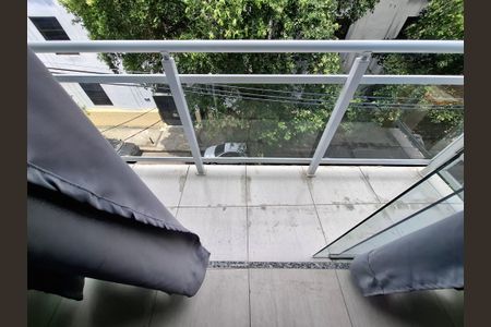 Varanda  de apartamento para alugar com 1 quarto, 35m² em Cidade Nova, Rio de Janeiro