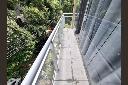 Varanda  de apartamento para alugar com 1 quarto, 35m² em Cidade Nova, Rio de Janeiro