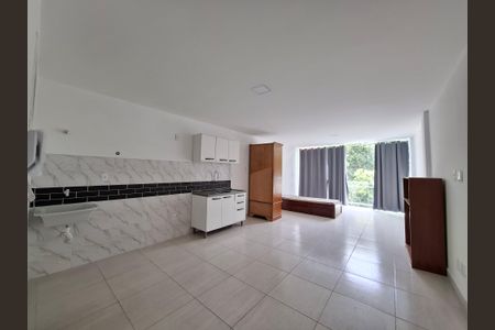 Sala/Quarto/Cozinha de apartamento para alugar com 1 quarto, 35m² em Cidade Nova, Rio de Janeiro
