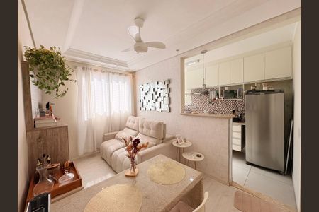 Sala de apartamento para alugar com 2 quartos, 52m² em Recanto Quarto Centenario, Jundiaí