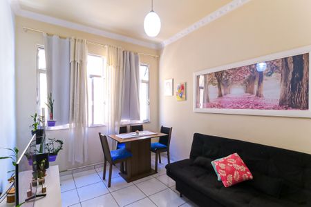 Sala de apartamento à venda com 1 quarto, 42m² em Méier, Rio de Janeiro