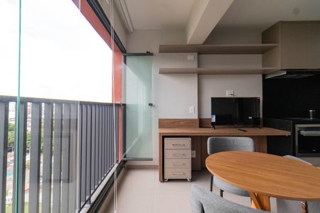 Varanda de apartamento para alugar com 1 quarto, 32m² em Vila Pompéia, São Paulo