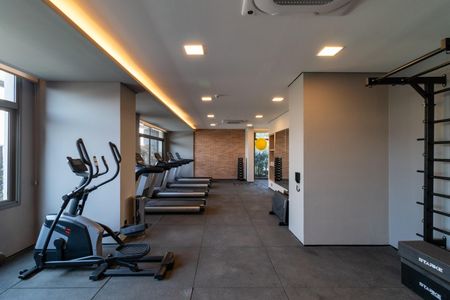 Apartamento para alugar com 32m², 1 quarto e sem vagaAcademia