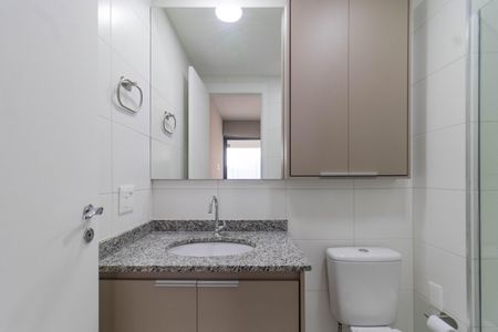 Apartamento para alugar com 32m², 1 quarto e sem vagaBanheiro da Suíte