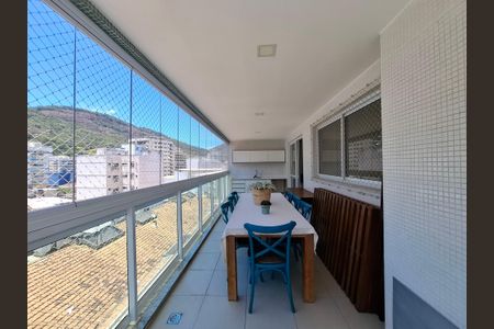 Varanda  de apartamento à venda com 3 quartos, 100m² em Botafogo, Rio de Janeiro