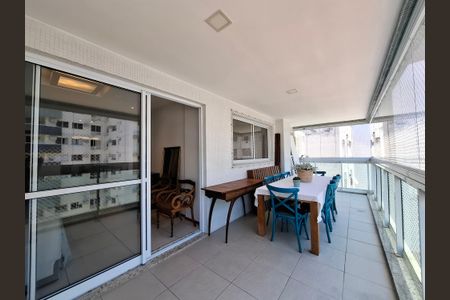 Varanda  de apartamento à venda com 3 quartos, 100m² em Botafogo, Rio de Janeiro