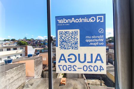 Apartamento para alugar com 38m², 2 quartos e sem vagaPlaca na janela