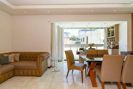 Sala de apartamento à venda com 3 quartos, 88m² em Caiçaras, Belo Horizonte