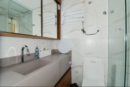 Apartamento à venda com 160m², 3 quartos e 5 vagasBanheiro da Suíte