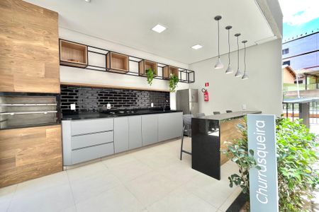 Apartamento para alugar com 37m², 2 quartos e sem vagaÁrea comum - Churrasqueira