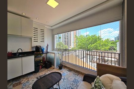 Apartamento à venda com 53m², 2 quartos e 1 vagaVaranda