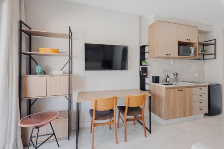 Studio para alugar com 30m², 1 quarto e sem vagaCozinha