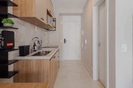 Studio para alugar com 30m², 1 quarto e sem vagaCozinha