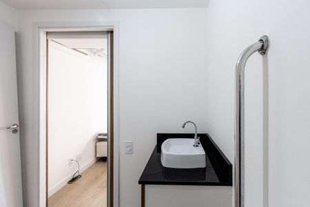 Studio para alugar com 26m², 1 quarto e sem vaga Studio para alugar com 26m², 1 quarto e sem vagaBanheiro