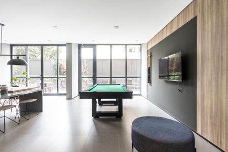 Studio para alugar com 26m², 1 quarto e sem vaga Studio para alugar com 26m², 1 quarto e sem vagaSalão de Jogos