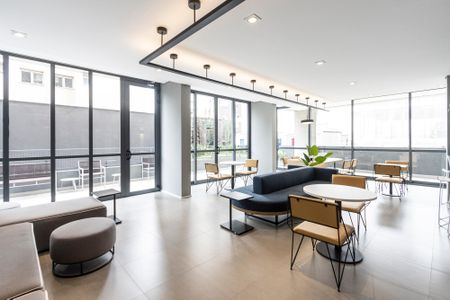 Studio para alugar com 26m², 1 quarto e sem vaga Studio para alugar com 26m², 1 quarto e sem vagaSalão de Festas