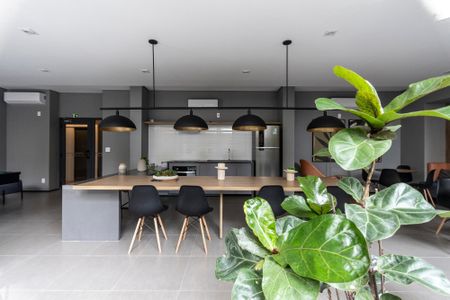Studio para alugar com 26m², 1 quarto e sem vaga Studio para alugar com 26m², 1 quarto e sem vagaCozinha Gourmet