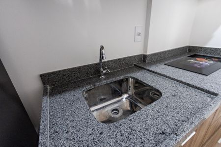Studio para alugar com 26m², 1 quarto e sem vaga Studio para alugar com 26m², 1 quarto e sem vagaCozinha