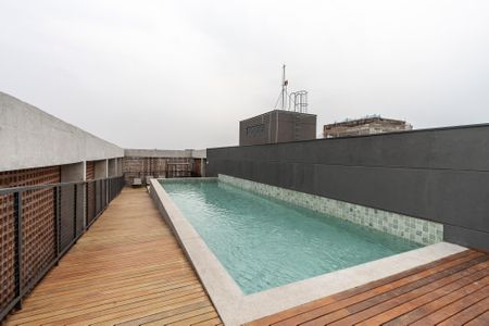 Studio para alugar com 26m², 1 quarto e sem vaga Studio para alugar com 26m², 1 quarto e sem vagaPiscina