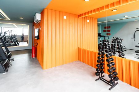 Studio para alugar com 26m², 1 quarto e sem vaga Studio para alugar com 26m², 1 quarto e sem vagaAcademia