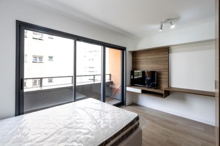 Studio para alugar com 26m², 1 quarto e sem vaga Studio para alugar com 26m², 1 quarto e sem vagaQuarto