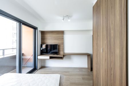 Studio para alugar com 26m², 1 quarto e sem vaga Studio para alugar com 26m², 1 quarto e sem vagaQuarto