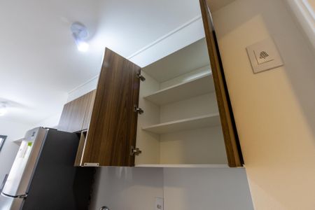 Studio para alugar com 26m², 1 quarto e sem vaga Studio para alugar com 26m², 1 quarto e sem vagaCozinha