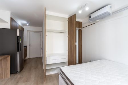 Studio para alugar com 26m², 1 quarto e sem vaga Studio para alugar com 26m², 1 quarto e sem vagaQuarto