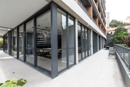 Studio para alugar com 26m², 1 quarto e sem vaga Studio para alugar com 26m², 1 quarto e sem vagaVaranda Salão de Festas