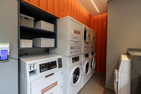 Studio para alugar com 26m², 1 quarto e sem vaga Studio para alugar com 26m², 1 quarto e sem vagaLavanderia
