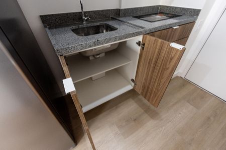 Studio para alugar com 26m², 1 quarto e sem vaga Studio para alugar com 26m², 1 quarto e sem vagaCozinha
