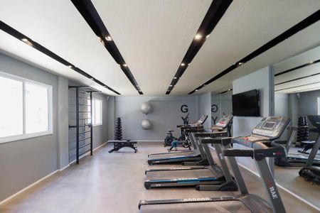Apartamento para alugar com 36m², 2 quartos e sem vagaÁrea comum - Academia