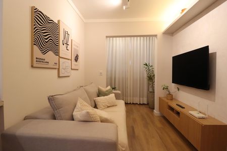 Sala de apartamento para alugar com 2 quartos, 51m² em Shopping Park, Uberlândia