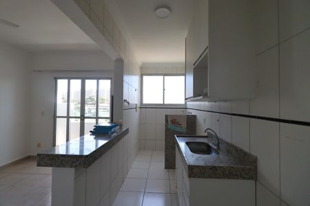 Cozinha de apartamento para alugar com 2 quartos, 55m² em Jardim Palma Travassos, Ribeirão Preto