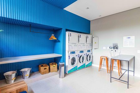 Studio à venda com 25m², 1 quarto e 1 vagaLavanderia Prédio