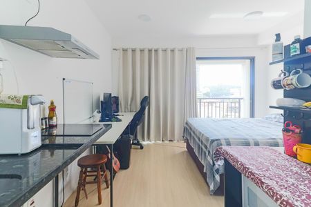 Studio à venda com 25m², 1 quarto e 1 vagaStudio - Quarto / Cozinha
