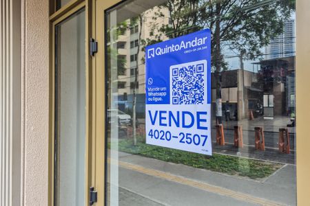 Studio à venda com 25m², 1 quarto e 1 vagaFachada - Plaquinha