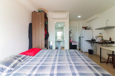 Studio à venda com 25m², 1 quarto e 1 vagaStudio - Quarto / Cozinha