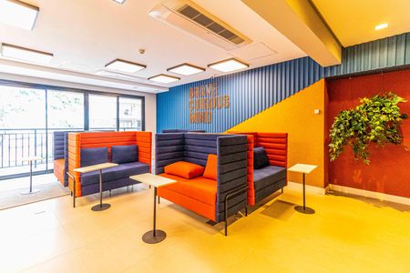 Studio à venda com 25m², 1 quarto e 1 vagaCoworking