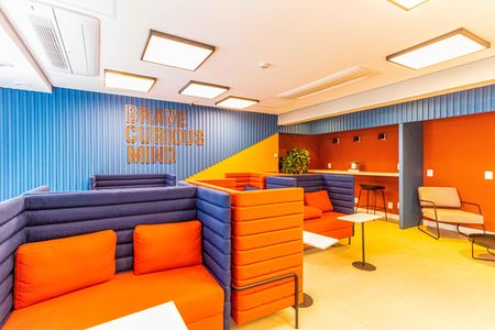 Studio à venda com 25m², 1 quarto e 1 vagaCoworking