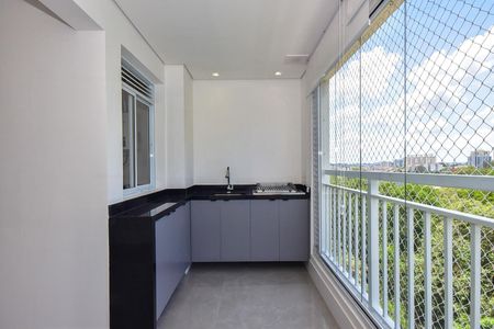 Varanda de apartamento para alugar com 3 quartos, 80m² em Parque Assuncao, Taboão da Serra