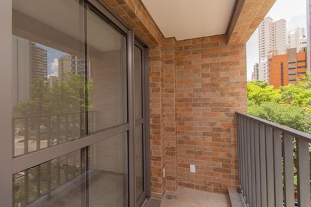 Varanda de kitnet/studio para alugar com 1 quarto, 24m² em Chácara Klabin, São Paulo