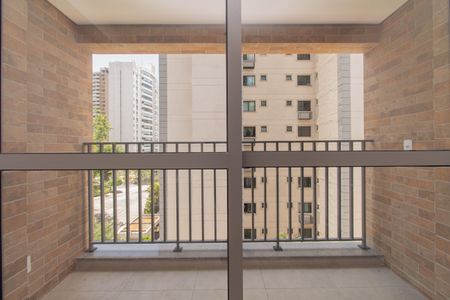 Varanda de kitnet/studio para alugar com 1 quarto, 24m² em Chácara Klabin, São Paulo