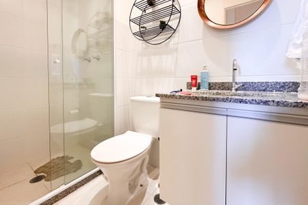 Apartamento para alugar com 64m², 2 quartos e 1 vagaBanheiro Social