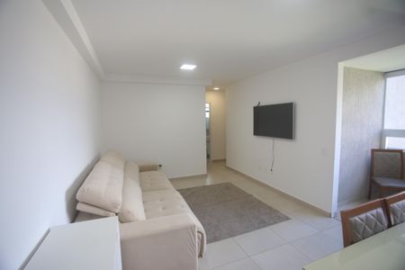 Sala de apartamento à venda com 3 quartos, 75m² em Nova Suíça, Belo Horizonte