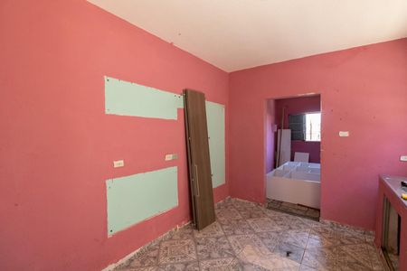 Cozinha de casa para alugar com 1 quarto, 30m² em Jardim Robru, São Paulo