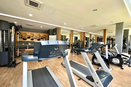 Apartamento para alugar com 70m², 2 quartos e 2 vagasÁrea comum - Academia