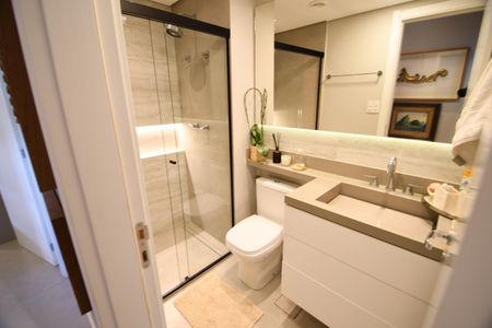 Apartamento à venda com 67m², 2 quartos e 1 vagaBanheiro Social