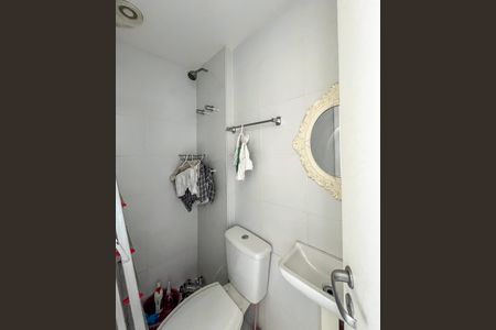 Apartamento para alugar com 134m², 4 quartos e 2 vagasBanheiro de serviço